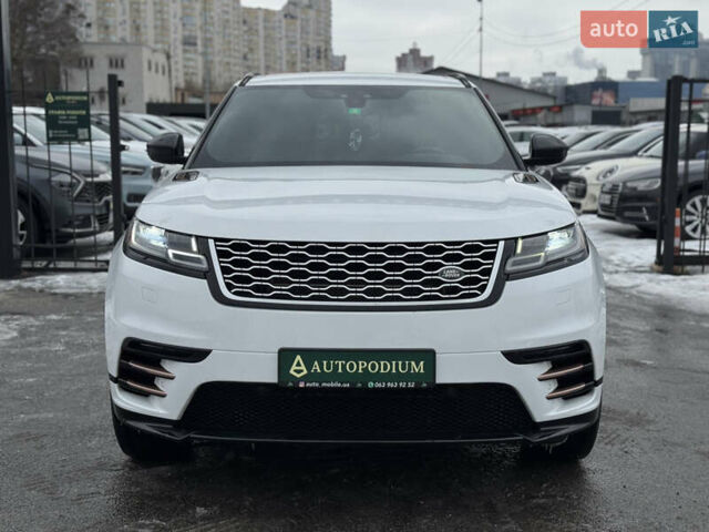 Білий Ленд Ровер Рендж Ровер Велар, об'ємом двигуна 2 л та пробігом 124 тис. км за 30499 $, фото 1 на Automoto.ua