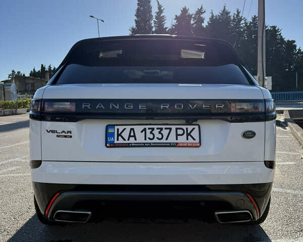 Белый Ленд Ровер Рендж Ровер Велар, объемом двигателя 3 л и пробегом 85 тыс. км за 40000 $, фото 7 на Automoto.ua