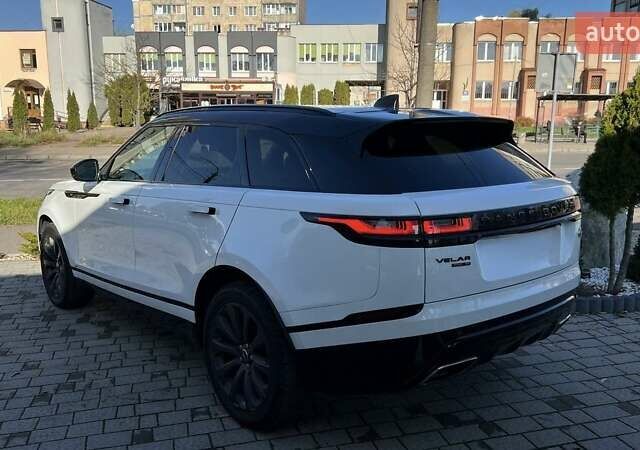Білий Ленд Ровер Рендж Ровер Велар, об'ємом двигуна 3 л та пробігом 77 тис. км за 38777 $, фото 3 на Automoto.ua