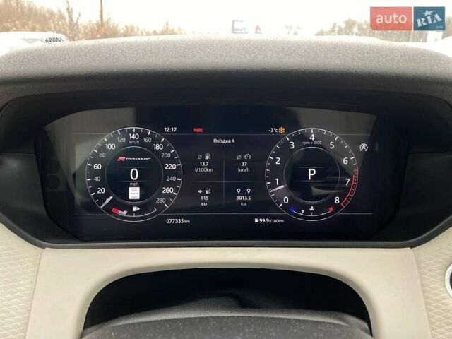 Белый Ленд Ровер Рендж Ровер Велар, объемом двигателя 3 л и пробегом 77 тыс. км за 34900 $, фото 14 на Automoto.ua