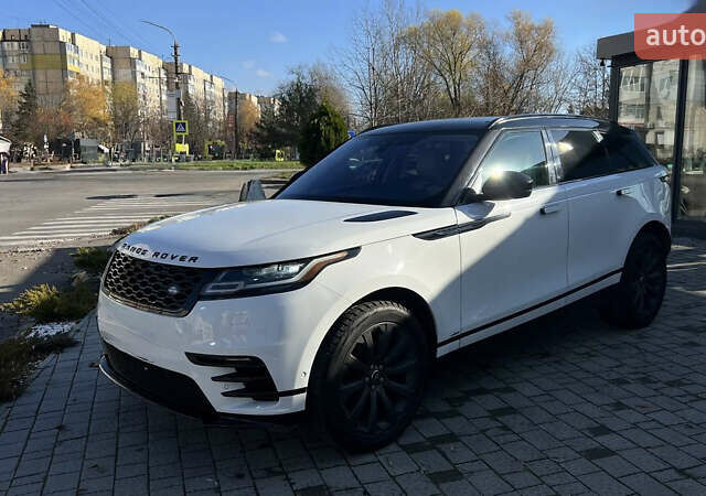 Белый Ленд Ровер Рендж Ровер Велар, объемом двигателя 3 л и пробегом 76 тыс. км за 39700 $, фото 1 на Automoto.ua
