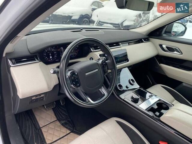 Белый Ленд Ровер Рендж Ровер Велар, объемом двигателя 3 л и пробегом 77 тыс. км за 34900 $, фото 10 на Automoto.ua