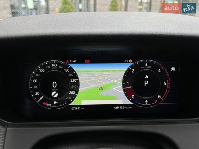 Белый Ленд Ровер Рендж Ровер Велар, объемом двигателя 3 л и пробегом 75 тыс. км за 42500 $, фото 49 на Automoto.ua