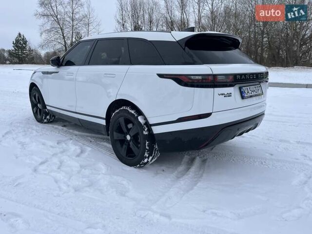 Белый Ленд Ровер Рендж Ровер Велар, объемом двигателя 2 л и пробегом 138 тыс. км за 39690 $, фото 14 на Automoto.ua