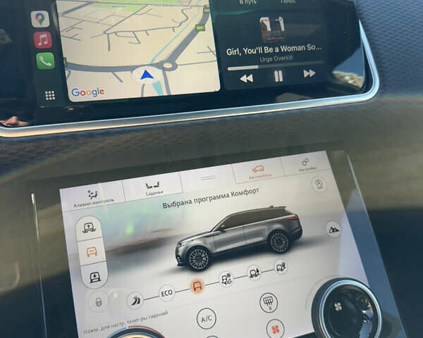 Белый Ленд Ровер Рендж Ровер Велар, объемом двигателя 3 л и пробегом 85 тыс. км за 40000 $, фото 23 на Automoto.ua