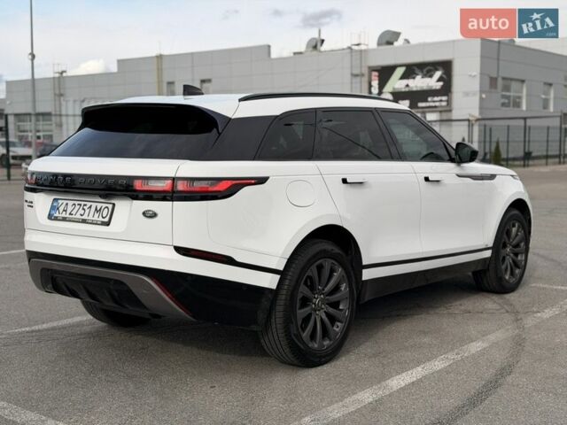 Белый Ленд Ровер Рендж Ровер Велар, объемом двигателя 2 л и пробегом 124 тыс. км за 28500 $, фото 3 на Automoto.ua