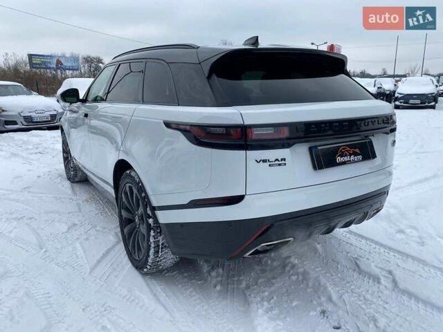 Белый Ленд Ровер Рендж Ровер Велар, объемом двигателя 3 л и пробегом 77 тыс. км за 34900 $, фото 4 на Automoto.ua