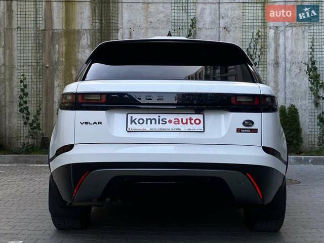 Белый Ленд Ровер Рендж Ровер Велар, объемом двигателя 2 л и пробегом 91 тыс. км за 34999 $, фото 17 на Automoto.ua