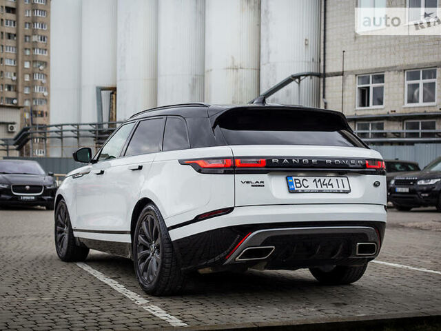Белый Ленд Ровер Рендж Ровер Велар, объемом двигателя 3 л и пробегом 80 тыс. км за 44000 $, фото 5 на Automoto.ua