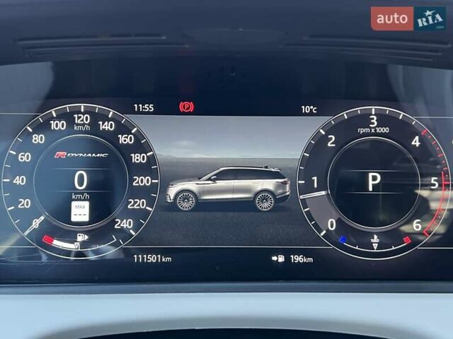 Белый Ленд Ровер Рендж Ровер Велар, объемом двигателя 2 л и пробегом 112 тыс. км за 31999 $, фото 17 на Automoto.ua