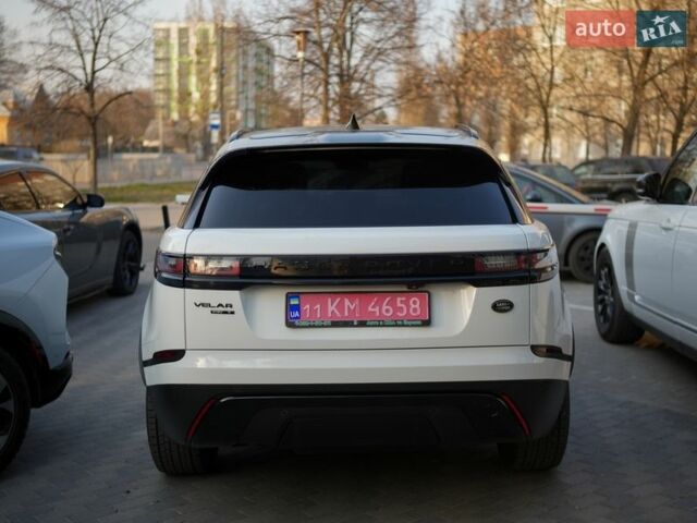 Білий Ленд Ровер Рендж Ровер Велар, об'ємом двигуна 2 л та пробігом 27 тис. км за 37000 $, фото 4 на Automoto.ua