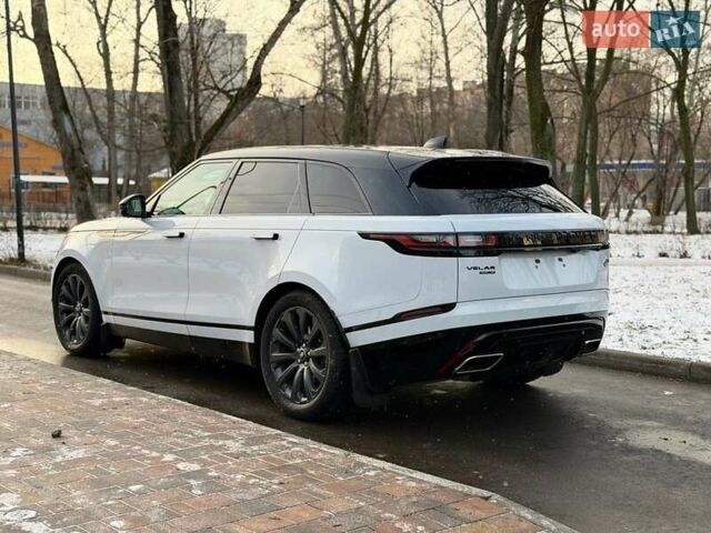 Белый Ленд Ровер Рендж Ровер Велар, объемом двигателя 3 л и пробегом 65 тыс. км за 29000 $, фото 4 на Automoto.ua