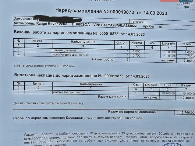 Белый Ленд Ровер Рендж Ровер Велар, объемом двигателя 2 л и пробегом 82 тыс. км за 36666 $, фото 25 на Automoto.ua