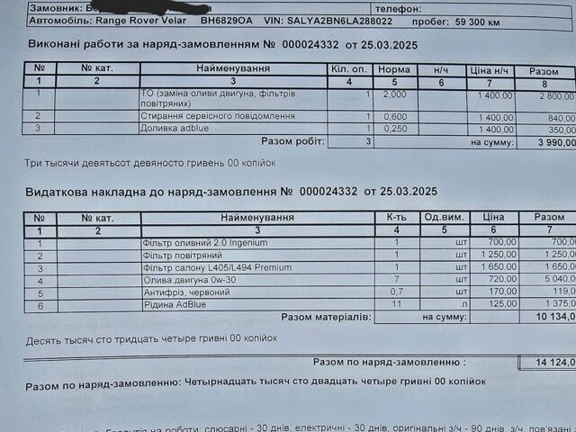 Білий Ленд Ровер Рендж Ровер Велар, об'ємом двигуна 2 л та пробігом 82 тис. км за 36222 $, фото 30 на Automoto.ua