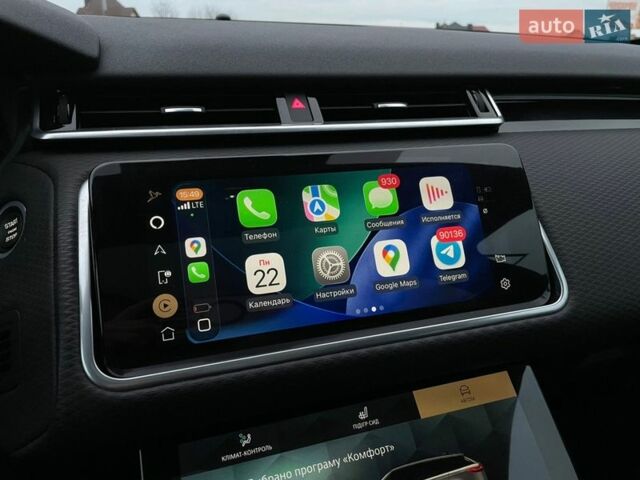 Білий Ленд Ровер Рендж Ровер Велар, об'ємом двигуна 2 л та пробігом 24 тис. км за 42500 $, фото 56 на Automoto.ua