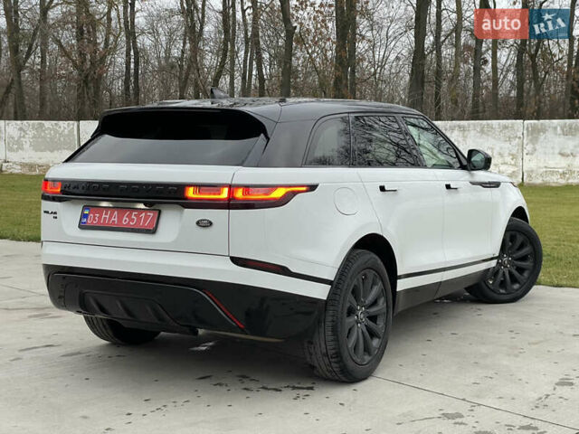 Білий Ленд Ровер Рендж Ровер Велар, об'ємом двигуна 2 л та пробігом 25 тис. км за 45000 $, фото 17 на Automoto.ua