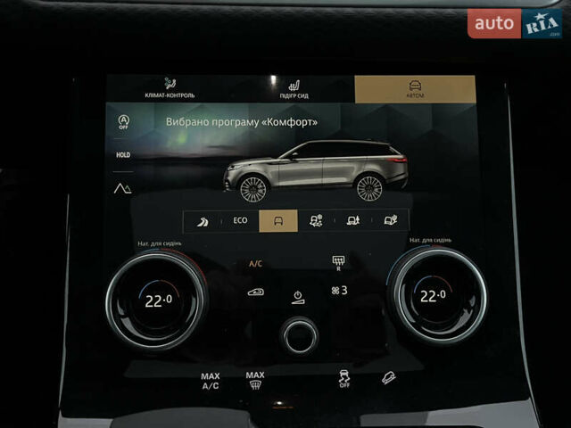 Білий Ленд Ровер Рендж Ровер Велар, об'ємом двигуна 2 л та пробігом 25 тис. км за 45000 $, фото 45 на Automoto.ua