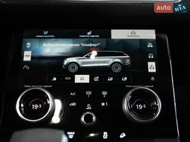 Білий Ленд Ровер Рендж Ровер Велар, об'ємом двигуна 3 л та пробігом 102 тис. км за 48900 $, фото 79 на Automoto.ua