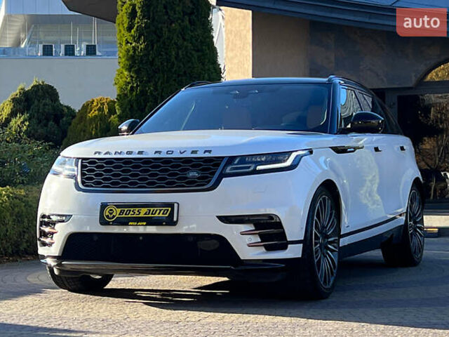 Белый Ленд Ровер Рендж Ровер Велар, объемом двигателя 3 л и пробегом 64 тыс. км за 62999 $, фото 2 на Automoto.ua