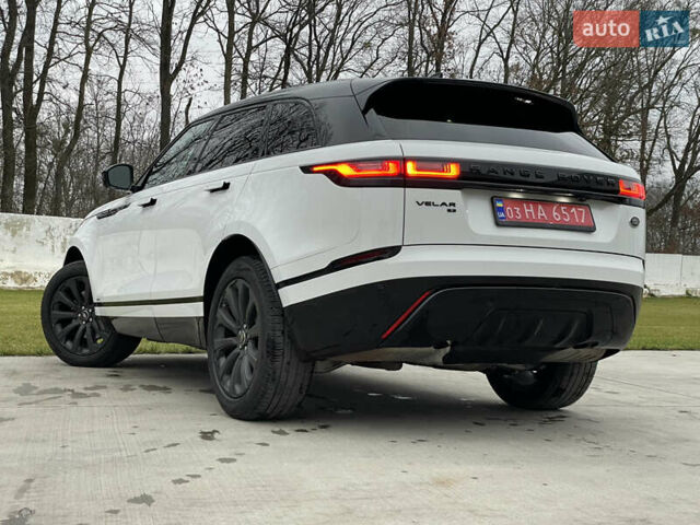 Білий Ленд Ровер Рендж Ровер Велар, об'ємом двигуна 2 л та пробігом 25 тис. км за 45000 $, фото 12 на Automoto.ua