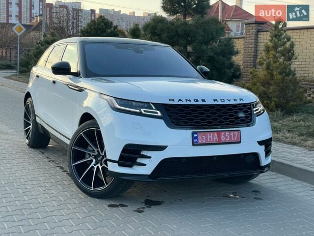Білий Ленд Ровер Рендж Ровер Велар, об'ємом двигуна 2 л та пробігом 24 тис. км за 42500 $, фото 1 на Automoto.ua