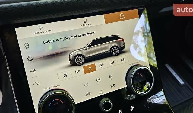 Білий Ленд Ровер Рендж Ровер Велар, об'ємом двигуна 2 л та пробігом 48 тис. км за 54000 $, фото 23 на Automoto.ua