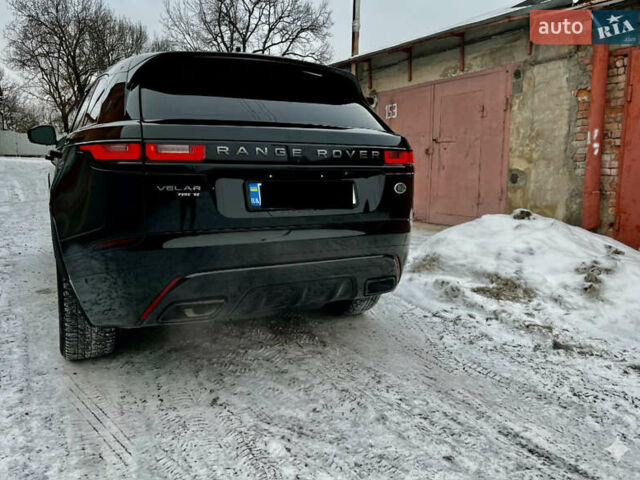 Чорний Ленд Ровер Рендж Ровер Велар, об'ємом двигуна 2 л та пробігом 58 тис. км за 35800 $, фото 4 на Automoto.ua