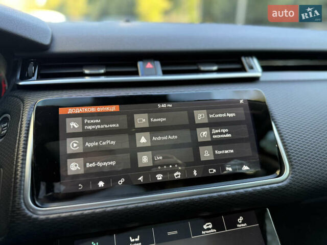 Черный Ленд Ровер Рендж Ровер Велар, объемом двигателя 2 л и пробегом 105 тыс. км за 32000 $, фото 47 на Automoto.ua