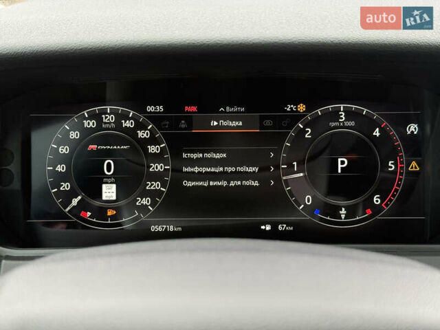 Черный Ленд Ровер Рендж Ровер Велар, объемом двигателя 2 л и пробегом 56 тыс. км за 37900 $, фото 70 на Automoto.ua