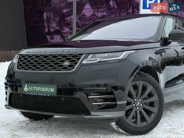 Черный Ленд Ровер Рендж Ровер Велар, объемом двигателя 2 л и пробегом 56 тыс. км за 37900 $, фото 9 на Automoto.ua
