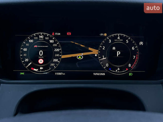 Черный Ленд Ровер Рендж Ровер Велар, объемом двигателя 3 л и пробегом 102 тыс. км за 39990 $, фото 14 на Automoto.ua