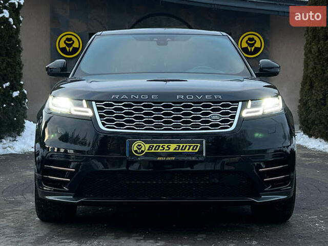 Черный Ленд Ровер Рендж Ровер Велар, объемом двигателя 3 л и пробегом 102 тыс. км за 39990 $, фото 1 на Automoto.ua