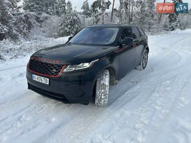 Черный Ленд Ровер Рендж Ровер Велар, объемом двигателя 2 л и пробегом 103 тыс. км за 32000 $, фото 1 на Automoto.ua