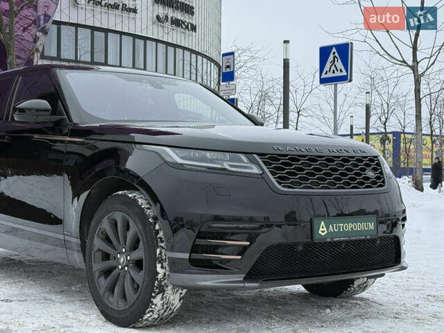 Черный Ленд Ровер Рендж Ровер Велар, объемом двигателя 2 л и пробегом 56 тыс. км за 37900 $, фото 13 на Automoto.ua