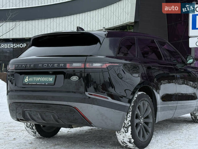 Черный Ленд Ровер Рендж Ровер Велар, объемом двигателя 2 л и пробегом 56 тыс. км за 37900 $, фото 21 на Automoto.ua