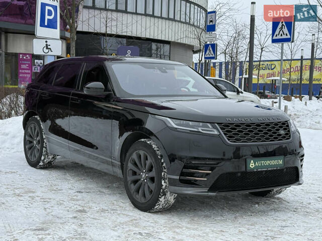 Черный Ленд Ровер Рендж Ровер Велар, объемом двигателя 2 л и пробегом 56 тыс. км за 37900 $, фото 12 на Automoto.ua