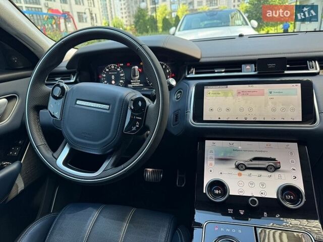 Чорний Ленд Ровер Рендж Ровер Велар, об'ємом двигуна 3 л та пробігом 121 тис. км за 36999 $, фото 10 на Automoto.ua