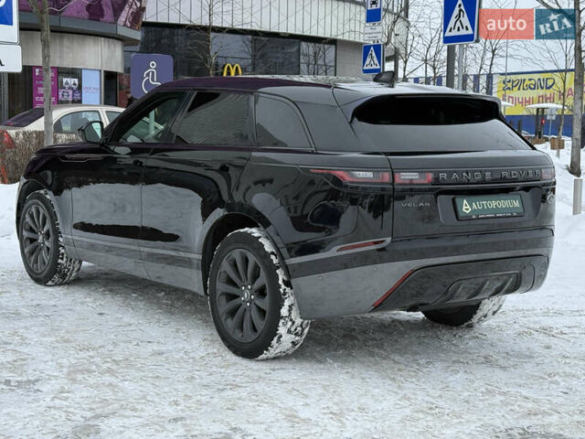 Черный Ленд Ровер Рендж Ровер Велар, объемом двигателя 2 л и пробегом 56 тыс. км за 37900 $, фото 18 на Automoto.ua