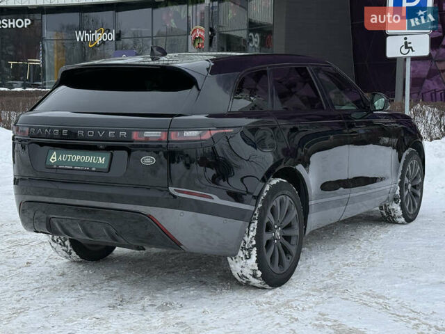 Черный Ленд Ровер Рендж Ровер Велар, объемом двигателя 2 л и пробегом 56 тыс. км за 37900 $, фото 20 на Automoto.ua