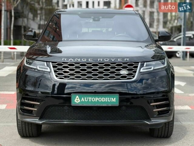Черный Ленд Ровер Рендж Ровер Велар, объемом двигателя 2 л и пробегом 56 тыс. км за 36300 $, фото 3 на Automoto.ua