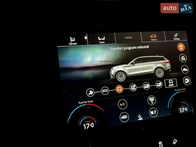 Чорний Ленд Ровер Рендж Ровер Велар, об'ємом двигуна 2 л та пробігом 58 тис. км за 35800 $, фото 22 на Automoto.ua