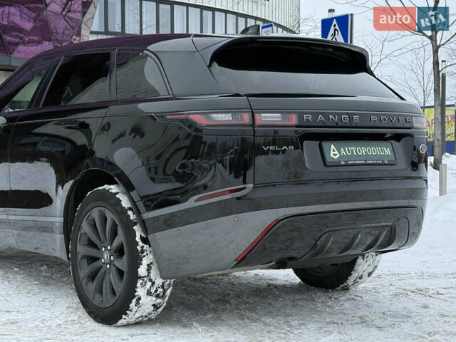 Черный Ленд Ровер Рендж Ровер Велар, объемом двигателя 2 л и пробегом 56 тыс. км за 37900 $, фото 19 на Automoto.ua