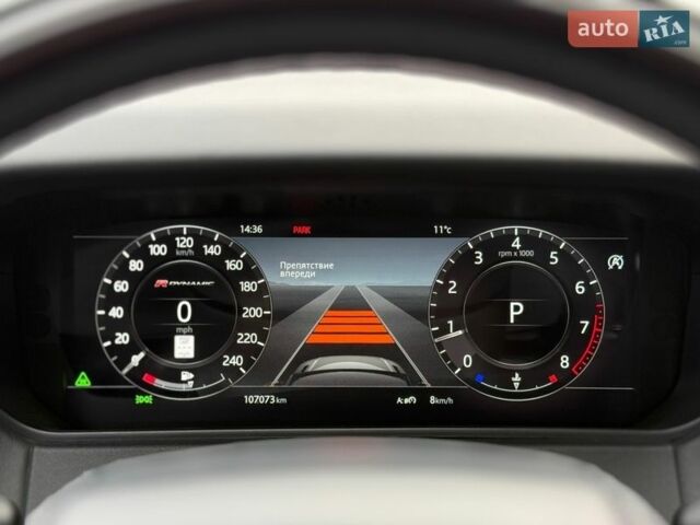 Чорний Ленд Ровер Рендж Ровер Велар, об'ємом двигуна 2 л та пробігом 107 тис. км за 35500 $, фото 24 на Automoto.ua