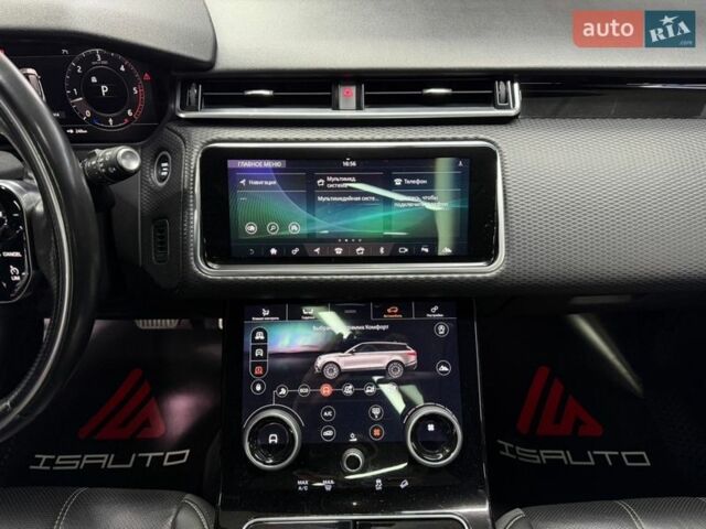 Чорний Ленд Ровер Рендж Ровер Велар, об'ємом двигуна 2.99 л та пробігом 74 тис. км за 49000 $, фото 28 на Automoto.ua