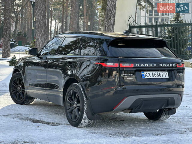Чорний Ленд Ровер Рендж Ровер Велар, об'ємом двигуна 2 л та пробігом 114 тис. км за 34200 $, фото 7 на Automoto.ua