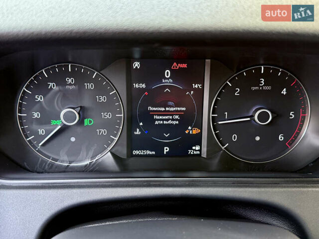 Черный Ленд Ровер Рендж Ровер Велар, объемом двигателя 2 л и пробегом 90 тыс. км за 39999 $, фото 94 на Automoto.ua