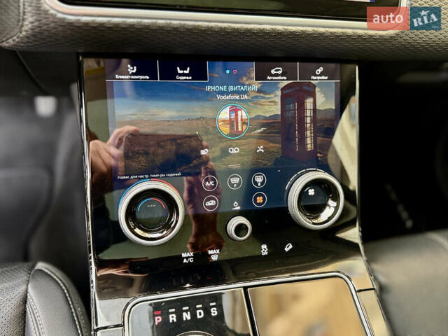 Черный Ленд Ровер Рендж Ровер Велар, объемом двигателя 2 л и пробегом 90 тыс. км за 39999 $, фото 87 на Automoto.ua