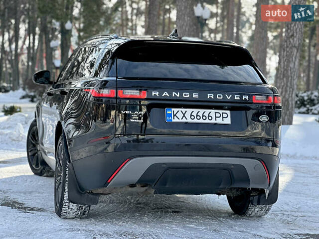 Чорний Ленд Ровер Рендж Ровер Велар, об'ємом двигуна 2 л та пробігом 114 тис. км за 34200 $, фото 9 на Automoto.ua