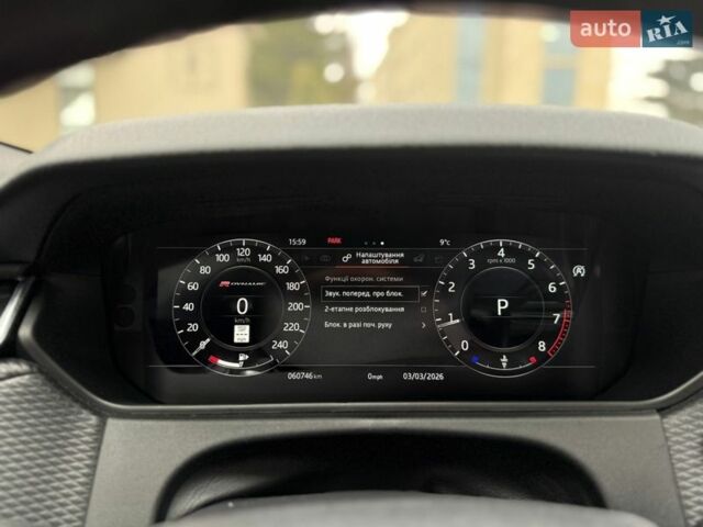 Черный Ленд Ровер Рендж Ровер Велар, объемом двигателя 2 л и пробегом 60 тыс. км за 39500 $, фото 39 на Automoto.ua