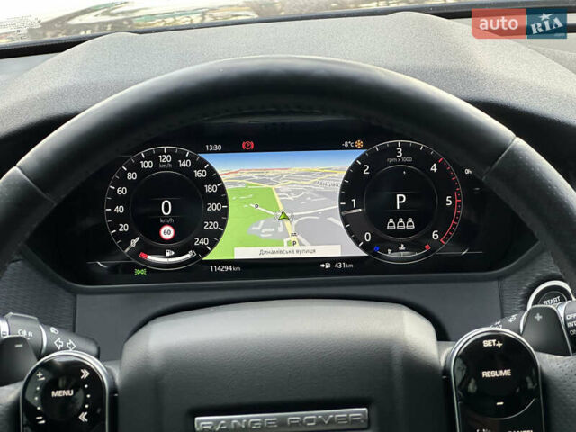 Чорний Ленд Ровер Рендж Ровер Велар, об'ємом двигуна 2 л та пробігом 114 тис. км за 34200 $, фото 20 на Automoto.ua